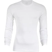 Yıldız 85 Beyaz Likralı Uzun Kol Erkek T-Shirt thumbnail 2