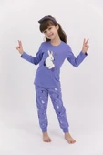 Roly Poly 2572 İndigo Renk Kız Çocuk Pijama Takımı thumbnail 1
