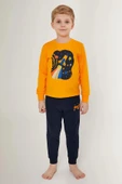 Roly Poly 3186 Turuncu Renk Erkek Çocuk Pijama Takımı - 3