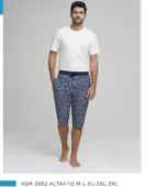 Haşema 2962 İndigo Altay Erkek Deniz Şortu thumbnail 1