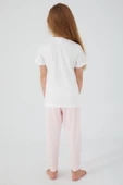 ROLY POLY ANNE KIZ KISA KOL PİJAMA TAKIMI PEMBE - 6