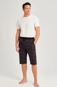 Haşema 2901 Arda Monogram Desenli Erkek Deniz Şortu thumbnail 1