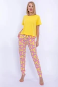 Arnetta Sarı Renk Kadın Pijama Takımı thumbnail 2
