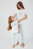 ROLY POLY ANNE KIZ PİJAMA TAKIMI Mint thumbnail 1