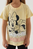 Minni Mouse Sarı Renk Kız Çocuk Bermuda Kapri Takımı thumbnail 3