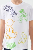MICKEY MAUSE ERKEK ÇOCUK BERMUDA TAKIM Beyaz - 4