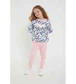 Roly Poly 2958 Krem Renk Kız Çocuk Garson Eşofman Takımı thumbnail 2