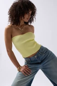Straplez Dokulu Crop - 1