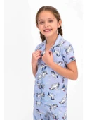 Roly Poly 2416 Mavi Renk Kız Garson Pijama Takım - 3