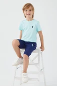 U.S POLO ÇOCUK BERMUDA TAKIM Mint - 1