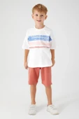 ROLY POLY ÇOCUK BERMUDA TAKIM KREM thumbnail 1