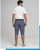Haşema 2962 İndigo Altay Erkek Deniz Şortu thumbnail 2