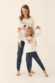 ROLY POLY ANNE KIZ UZUN KOL PİJAMA TAKIMI Beyaz thumbnail 7