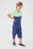 U.S Polo 1331 Yeşil Erkek Çocuk Kapri Takım - 3
