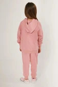 Us Polo 1662 Pembe Renk Kız Çocuk Eşofman Pijama Takımı - 5