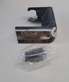 DUŞ MAFSALI - PLASTİK HAREKETLİ KROM/SİYAH L TİPİ thumbnail 4