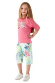 Us Polo 1413 Pembe Renk Kız Çocuk Kapri Takım thumbnail 3