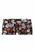 Doreanse 1793 Erkek Modal Çok Renkli Baskılı Torbalı Mini Paça Boxer RENKLİ thumbnail 3