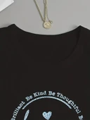 Kadın Uzun Kollu Bisiklet Yakabe Youdesenli Viskon Bluz thumbnail 4