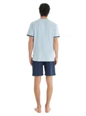 Blackspade Erkek Pijama Takımı 40713 - Mavi MAVİ - 6