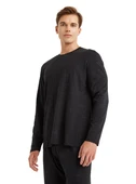 Blackspade 40570 Modal Uzun Kollu Erkek Pijama Takımı SİYAH - 3