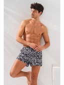 Pierre Cardin Desenli Kısa Erkek Dokuma Şort DESENLI - 1