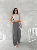 Ayrobin Oversize Pantalon - Füme thumbnail 2