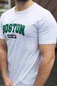 Erkek Boston Baskılı Süprem T-shirt thumbnail 8