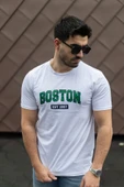 Erkek Boston Baskılı Süprem T-shirt thumbnail 9