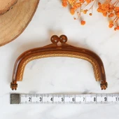 Loren Plastik Cüzdan Klipsi-Kahverengi thumbnail 2