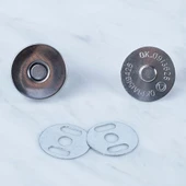 Loren Manyetik Gümüş Metal 5 li Çıt Çıt Set thumbnail 2