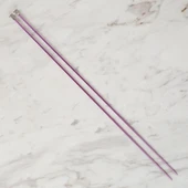 Loren Cratfs 2,5 mm 35 cm Mor Metal Örgü Şişi - LR thumbnail 1