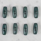 Loren Crafts yeşil 8 li çoban düğmesi - 91 thumbnail 2