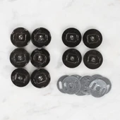 Loren Manyetik Antrasit Metal 5'li Çıt Çıt thumbnail 2