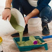 BUFFER®  Boya Badana Eşya Koruma Hışır Örtüsü 180cm x 15 mt Yapışkanlı Hışır Örtü thumbnail 3