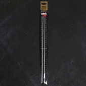 ADDI KALPLİ 3MM 40CM KLASİK ALÜMİNYUM ÖRGÜ ŞİŞİ - thumbnail 1