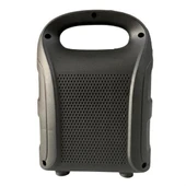 Tutmalı Mini Hoparlör Işıklı Taşınabilir Bluetooth Wireless Radyolu Sd Kart ve USB Girişli Hoparlör thumbnail 2