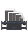 BUFFER® Oto Koltuk Arkası Telefon Tablet Tutucu Ayarlanabilir 360 Derece Dönebilen Pratik Stand - 7