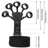 BUFFER®  Esneyebilen Bilek Ve Kol Geliştirici Kavrama Güçlendirici El Parmak Spor Aparat thumbnail 3