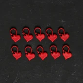 Addi Love 10 lu Kalp İlmek İşaretleyici - 407-7 thumbnail 1