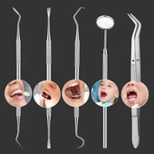 BUFFER® 6 Parça Kutulu Ağız Bakımı Diş Bakım Seti Ağız Hijyen Takımı thumbnail 3