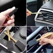 BUFFER® 5'li Araba Havalandırma Temizleme Fırçaları Klima Çıkışları,Toz Alma&Otomobil İçi Detaylı Mini Temizlik Aparatları thumbnail 4