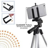 BUFFER® Profesyonel Fotoğraf Makinası Tripodu - 7