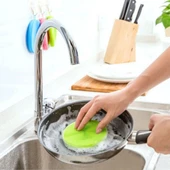 BUFFER® 2'li Kir Tutmaz Tırtıklı Yüzey Bulaşık Yıkama Pedi - 3