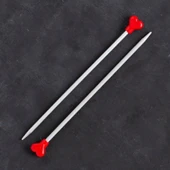 Addi Kalpli 5mm 20cm Klasik Alüminyum Örgü Şişi - thumbnail 2