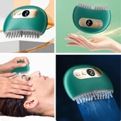 BUFFER® 1 Adet Akıllı Elektrik Akımlı EMS Titreşimli Masaj Tarağı Kademeli Yüz Masaj Aleti Aparatı thumbnail 5