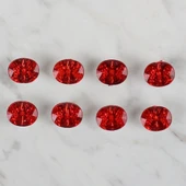 Loren Crafts kırmızı 8 li düğme - 240 thumbnail 2