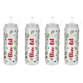 BUFFER® Şeffaf Kapaklı Sızdırmaz Yağlık Sosluk Şişesi Plastik Yağdanlık Master Chef AP-9471 - 6