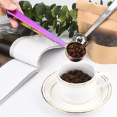 BUFFER® Mandallı Kahve Ölçü Kaşığı Renkli Çok Fonksiyonlu Paslanmaz Çelik Kaşık - 2