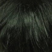 Loren Kırçıllı Koyu Yeşil Tüylü Ponpon thumbnail 2